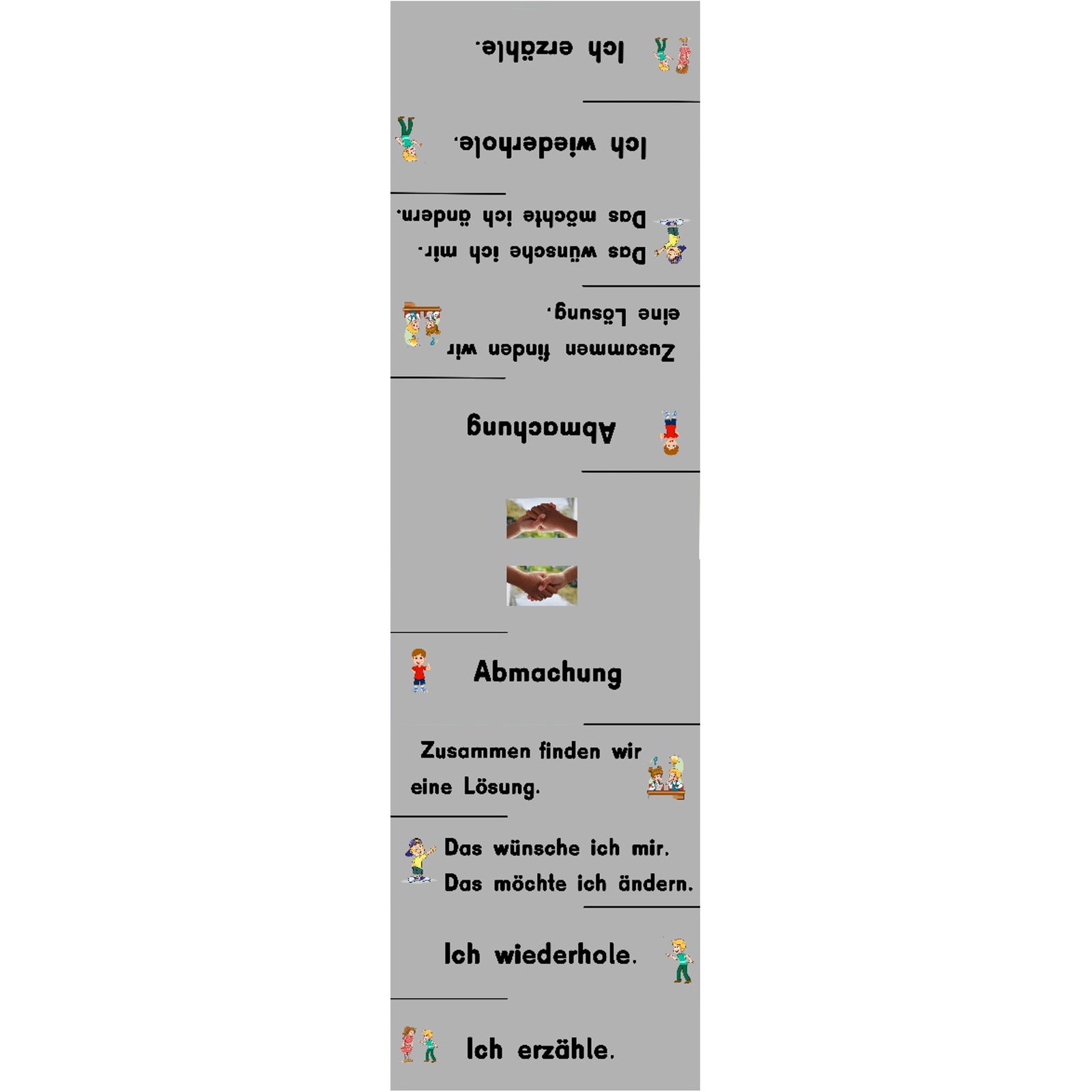 Streitschlichtungsteppich "Easy" KiGa, rutschfest