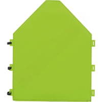 Wandschirm aus Filz, Haus, 70 x 90 cm - wandschirm aus filz haus grun 70 x 90 842179 w