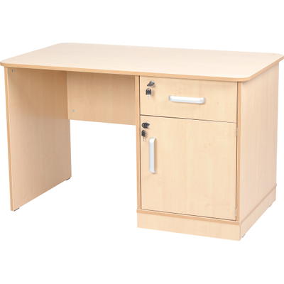 Flexi-TB Schreibtisch, Schrankteil rechts, Ahorn-Jylland-TB