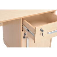 Flexi-TB Schreibtisch, Schrankteil rechts, Ahorn-Jylland-TB - 092737TJ d 14