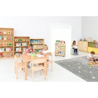 Flexi Tischplatte quadratisch, 80 x 80 cm – Bild 15