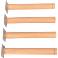 Flexi Tischbeine rund, 4 Stück, Buche – Bild 23