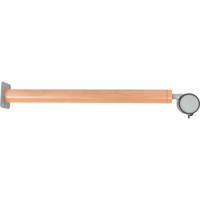 Flexi Tischbeine rund, 2 Stück ohne Rollen + 2 Stück mit Rollen - 092805 b 15