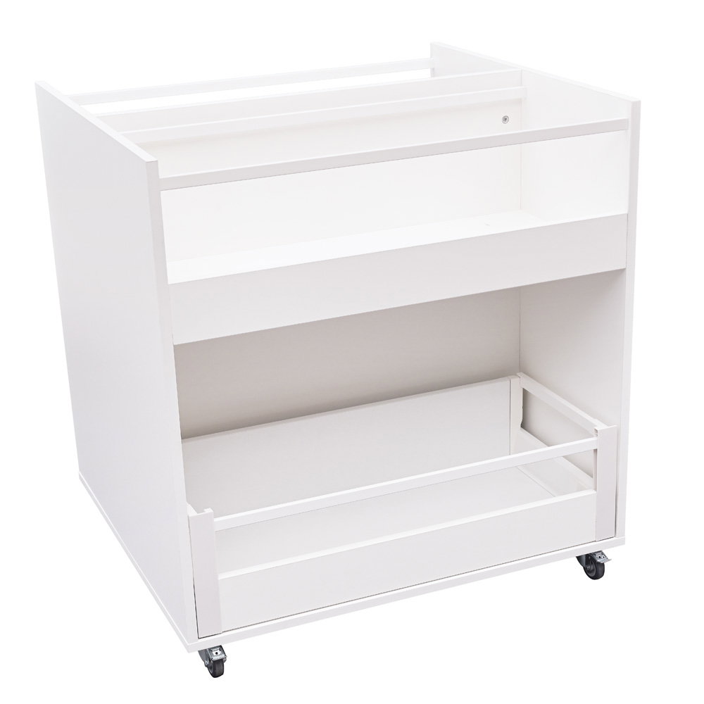 Grande Bücherwagen, doppelseitig