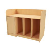 Große Wickelkommode Breite: 150 cm mit Treppe, Birke - 094205L a 25