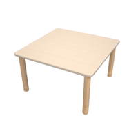 Flexi Quadratischer Tisch 80 x 80 cm, höhenverstellbar 40–58 cm – Bild 15