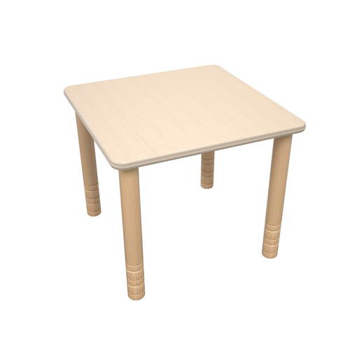 094341_a_26 Flexi Quadratischer Tisch 60 x 60 cm, höhenverstellbar 58–76 cm - 094341 a 26