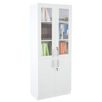EXPO Schrank 185 mit Glasvitrine, Holzrahmen - 096192 03 b 17