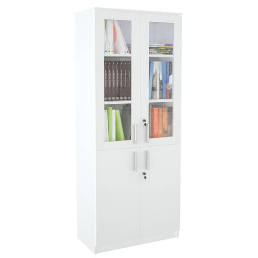 096192-03_b_17 EXPO Schrank 185 mit Glasvitrine, Holzrahmen - 096192 03 b 17