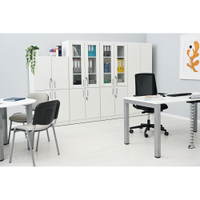 EXPO Schrank 185 mit Glasvitrine, Holzrahmen – Bild 10