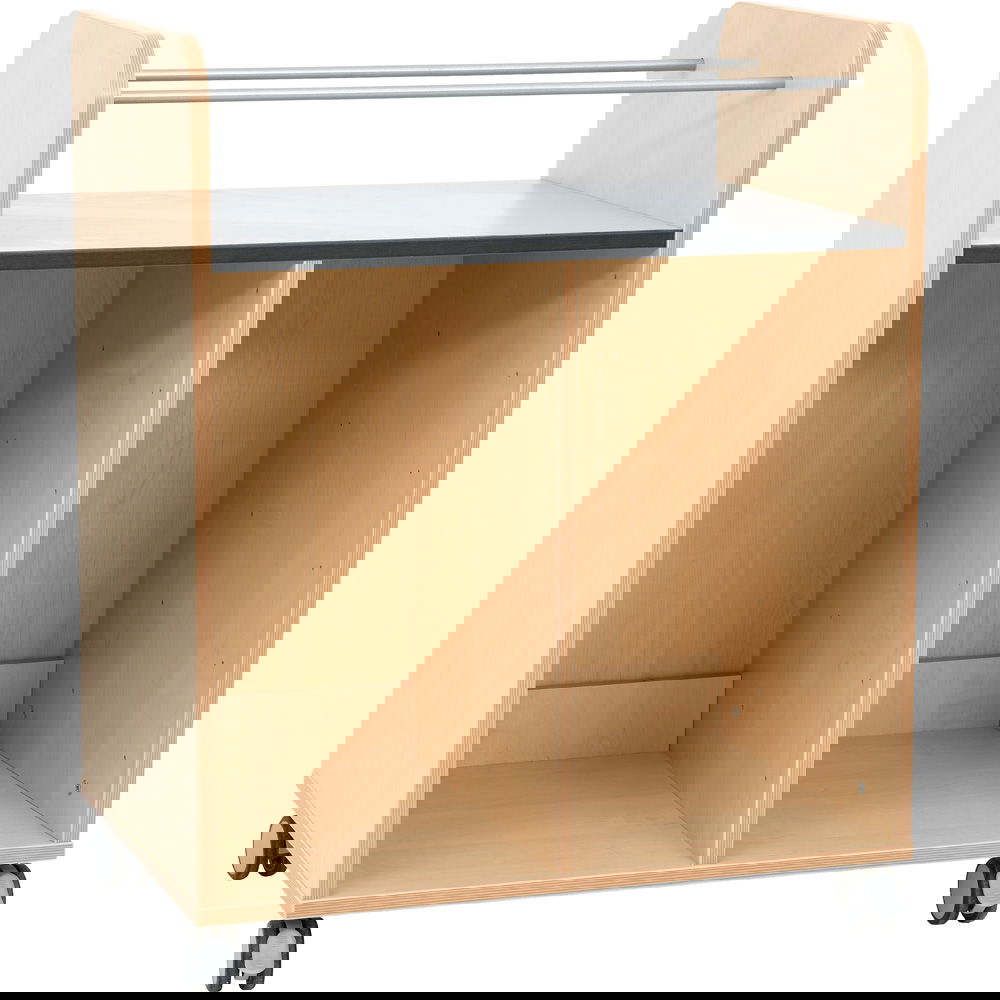 Flexi Materialwagen mit Fächern für Behälter