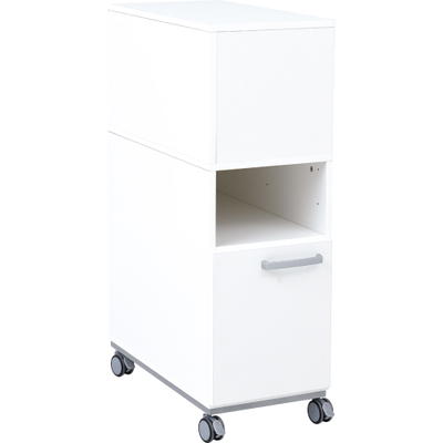 Grande Schreibtischrollschrank C, Ordnerfach seitlich, T 70, H 111