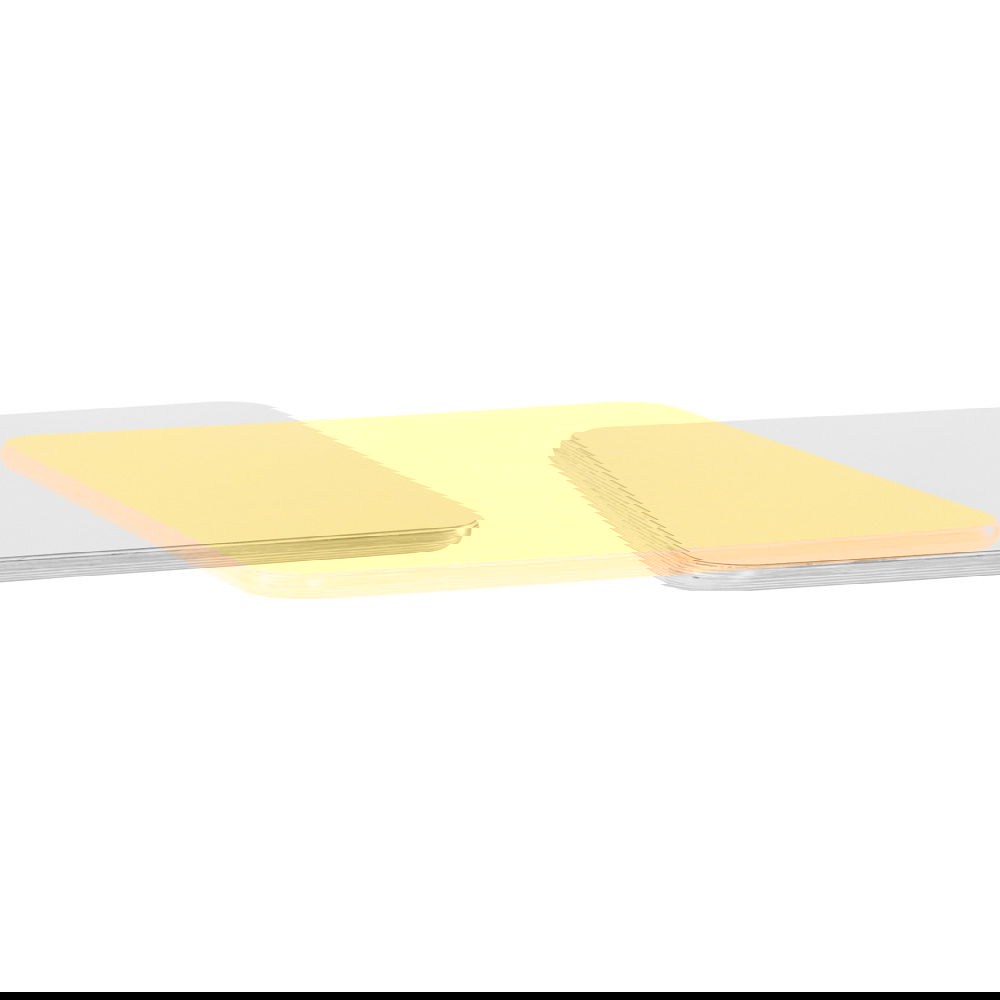 Flexi Tischplatte quadratisch, 60 x 60 cm