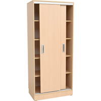 Grande Hochschrank mit Schiebetüren, T 48, H 187 – Bild 25