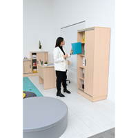 Grande Hochschrank mit Schiebetüren, T 48, H 187 – Bild 19