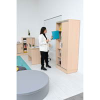 Grande Hochschrank mit Schiebetüren, T 48, H 187 – Bild 8