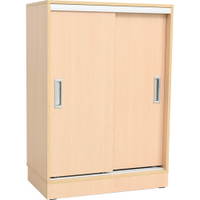 Portfolioschrank L mit Schiebetüren, T 48 - 098437 a 22