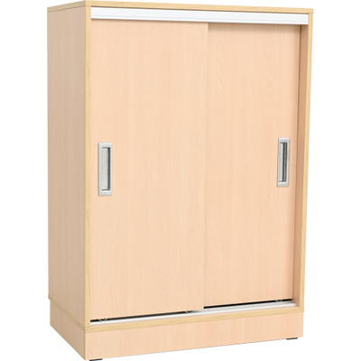 Portfolioschrank L mit Schiebetüren, T 48
