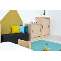 Portfolioschrank L mit Schiebetüren, T 48 – Bild 9