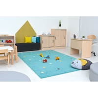Portfolioschrank L mit Schiebetüren, T 48 – Bild 5