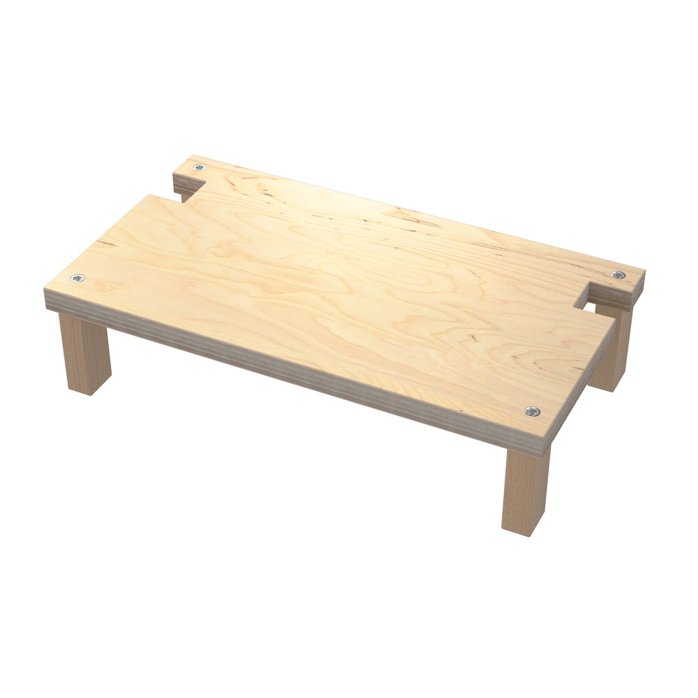 Fußbank Alex für Holzstühle Größe 3