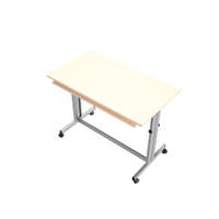 Grande Mobiler Lehrertisch, höhenverstellbar, TH 76–90 cm – Bild 23
