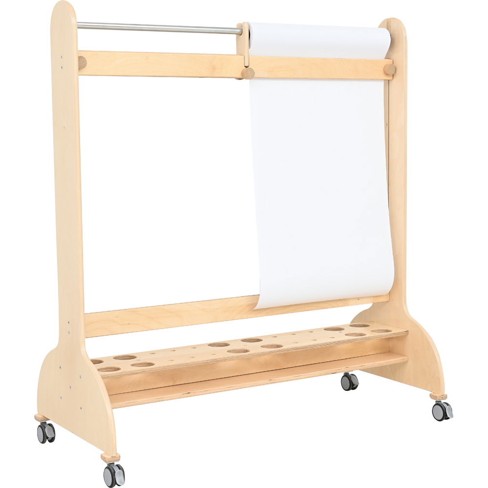 Malwagen mit transparenter Maltafel