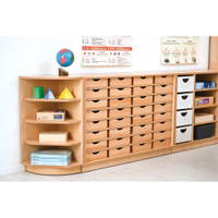 Flexi Schrank M mit 7 Fachböden, B 118 - 098994 d 25