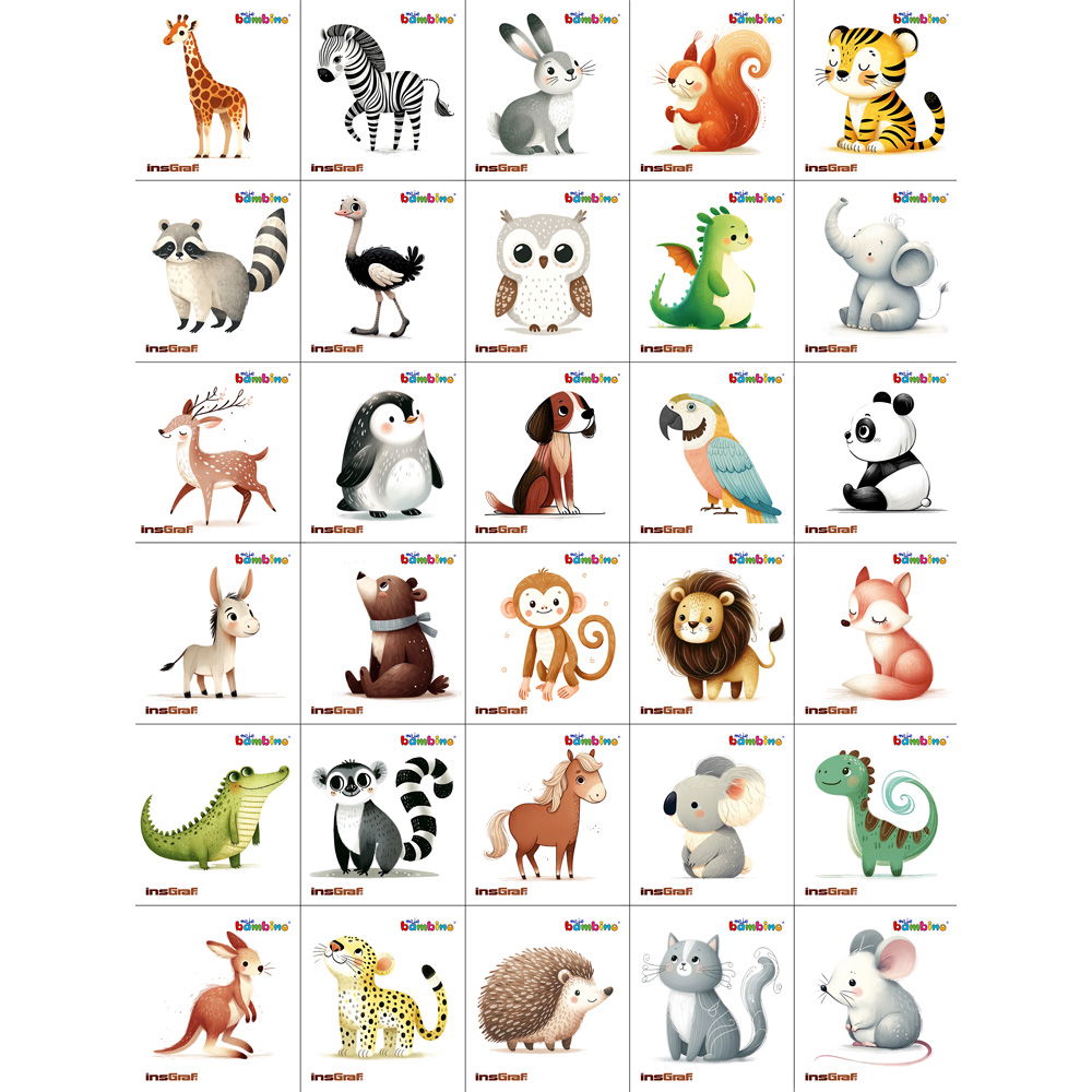 Kennzeichnungsaufkleber - Tierwelt