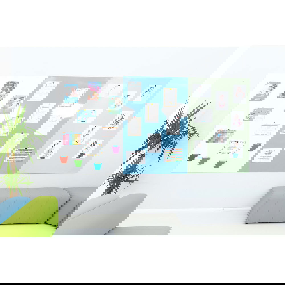 Rahmenlose Magnettafel