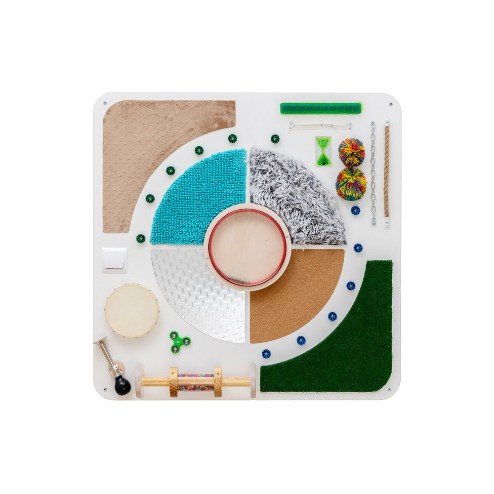 Sensorik- und Klangwand