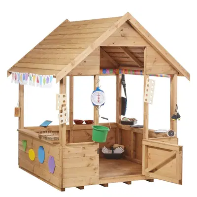 Offenes Spielhaus aus Holz – Open Playhouse