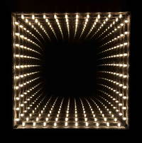 LED-Unendlichkeits-Spiegeltunnel - 40161 1