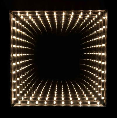 LED-Unendlichkeits-Spiegeltunnel