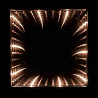 LED-Unendlichkeits-Spiegeltunnel - 40161 2