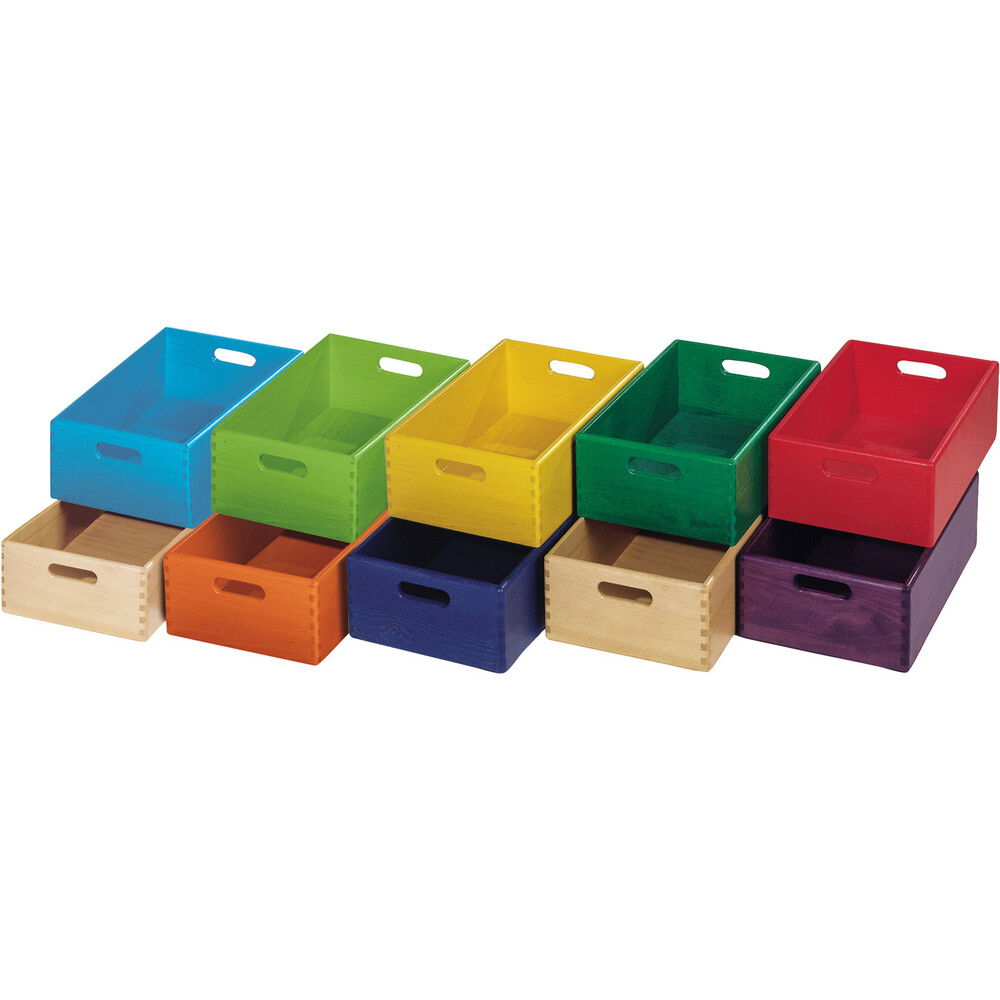 Materialkasten flach, Höhe 12 cm