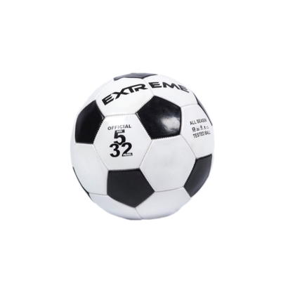Fussball, schwarz/weiß