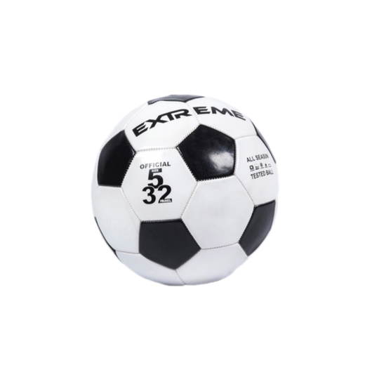 55034 Fussball, schwarz/weiß - 55034