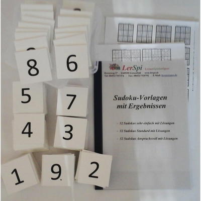 Spielteppich Sudoku, inkl. Zubehör