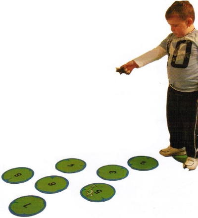 Frosch HopScotch-Teppichfliesen