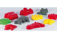 Sandform-Set, 10-teilig - Spielzeug Firma Müller und Herber