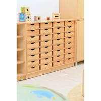 Flexi Schrank M, B 118 + 32 Holzbehälter flach (Flexi 133) | insGraf
