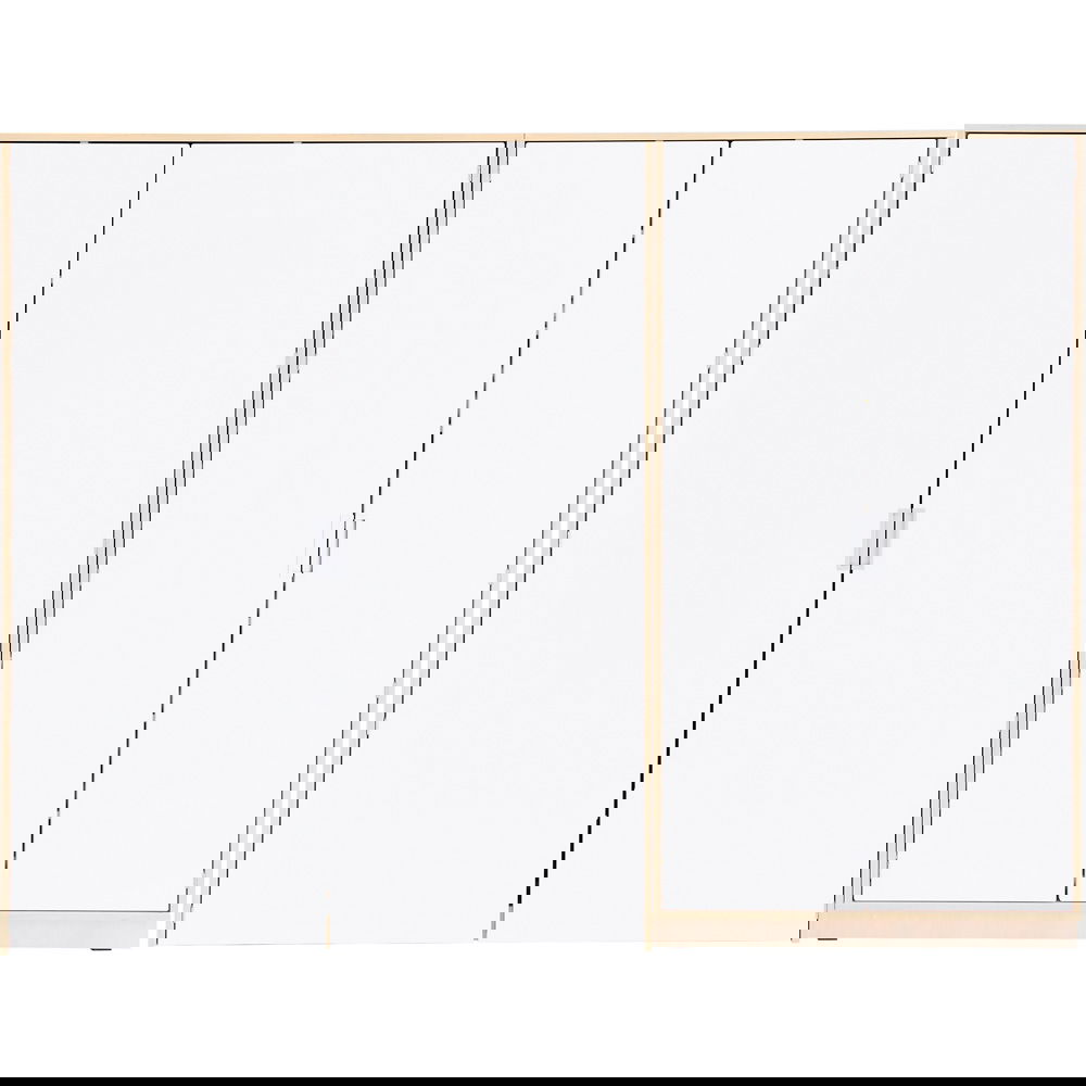 Quadro – Wäscheschrank + Schrank für 24 Kindergartenbetten – Ahorn, Türen weiß