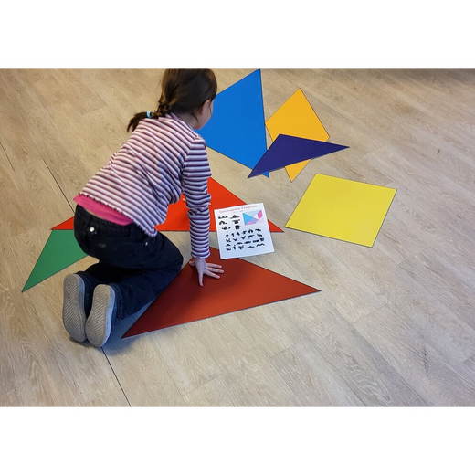 Tangram_1000 Tangram Spielteppich - Tangram 1000