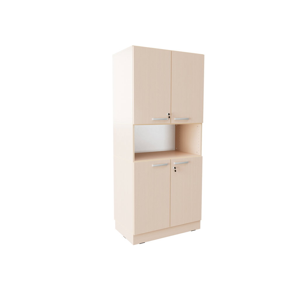 Grande Hochschrank mit offenem Fach, H 187, T 48