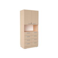 Grande Kombi-Hochschrank mit offenem Fach, H 187, T 48 - ZEST6187 a 24
