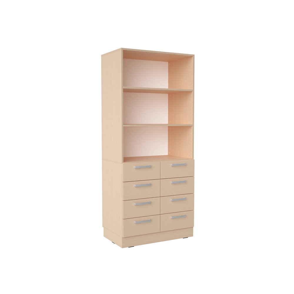 Grande Kombi-Hochregal, H 187, T 48