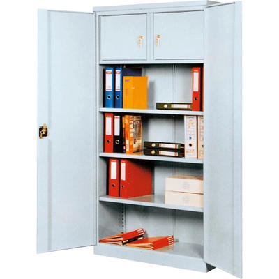 Aktenschrank 100x200cm, mit 2 abschließbaren Fächern