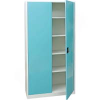 Aktenschrank 100x200cm, Türen blaugrün - aktenschrank 100 turen blaugrun 091111 w 2