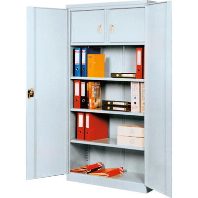 Aktenschrank 80x200cm, mit 2 abschließbaren Fächern